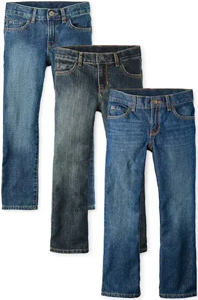 The Children's Place Boys Bootcut Denim Jeans