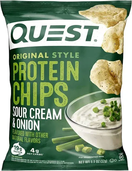 Quest Protein Chips Sour Cream & Onion