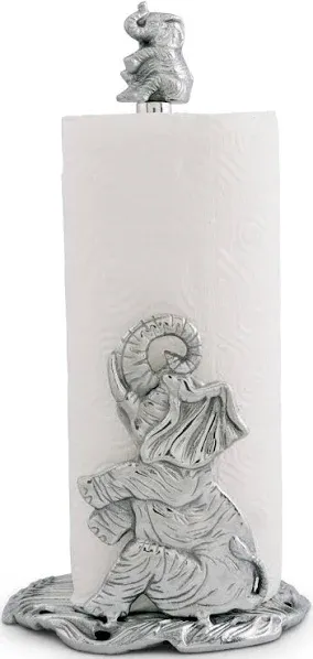 Arthur Court Designs Elephant Decorative Counter Top Paper Towel Holder