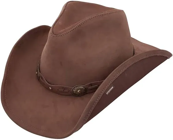 Stetson Roxbury Leather Western Hat