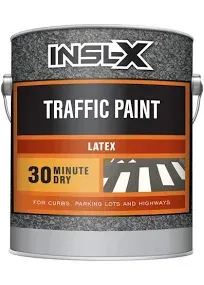  TP322409A-01 Acrylic Latex Traffic Paint, 1 Gallon Yellow