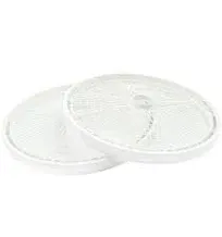 NESCO TR-2 White Plastic Round 15 1/2&#034; Add-A-Trays, to fit 1000 Series Food Dehy