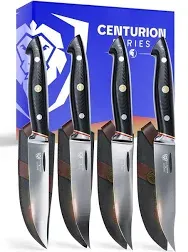 Steak Knife Set - 4 Piece | 5" Blade | Centurion Series | Dalstrong ©