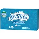 Scotties Everyday Comfort 2 Ply Facial Tissue 110 ct