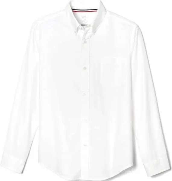 French Toast Boys Long Sleeve Oxford Shirt