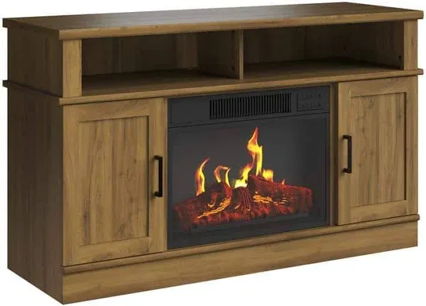 TV Stand with Electric Fireplace