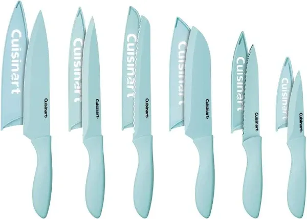 Cuisinart Advantage Color Collection 12-Piece Kitchen Knife Set