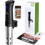 Blitzhome Sous Vide Machine WiFi APP 1100W Sous Vide Cooker with Accurate Temperature & Timer