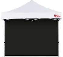 MASTERCANOPY Instant Canopy Tent Sidewall for 8x8 Pop Up Canopy, 1 Piece, Black