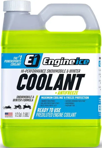 Engine Ice Snowmobile Winter Coolant