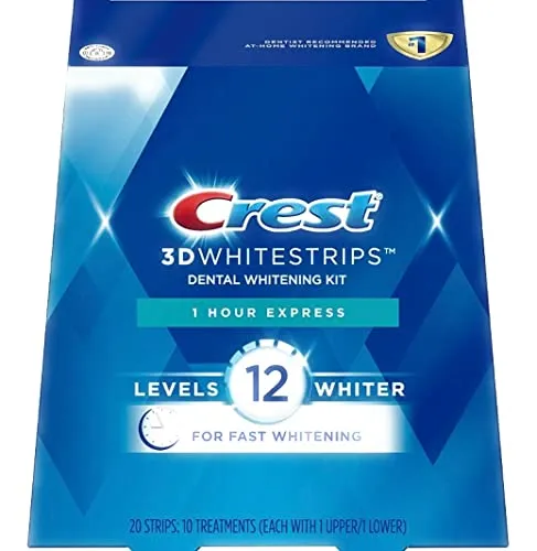 Crest 3D Whitestrips 1 Hour Express