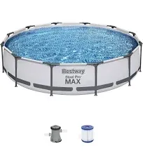 Bestway Steel Pro Max 12' x 30" Above Ground Pool Set