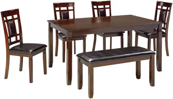 Signature Design by Ashley Bennox 6 Piece Dining Table Set