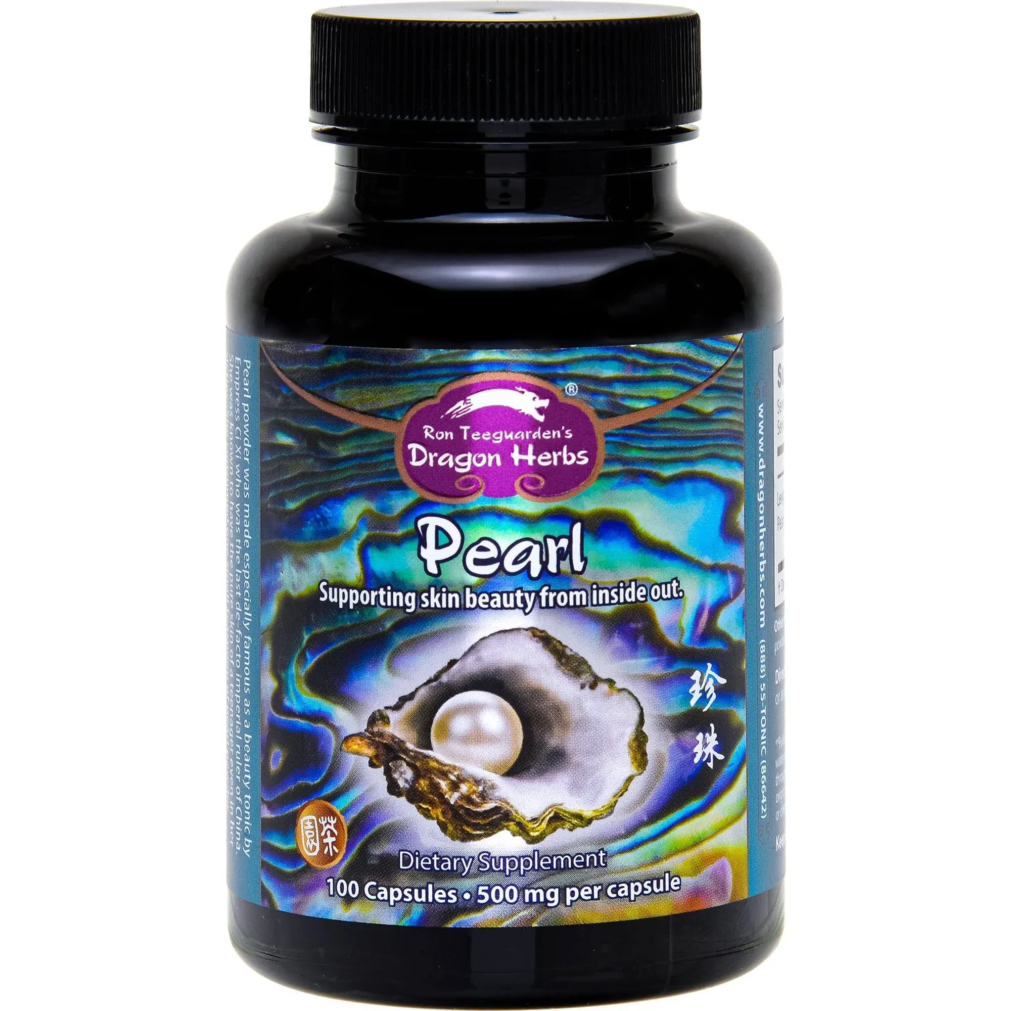 Dragon Herbs, Pearl, 500 mg, 100 Capsules | Vitamins & Supplements | Health & Beauty