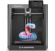 FLASHFORGE Adventurer 5M 3D Printer, Fully Auto Leveling FDM 3D Printer with Max 600mm/s High Speed Printing, Quick Detachable 280°C Nozzle, Vibration Compensation, Printing Size 220 * 220 * 220mm