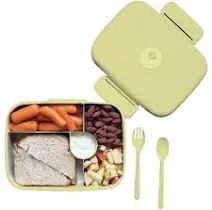 Fenrici Bento Lunch Box For Kids and Teens, Made Wheat Straw and