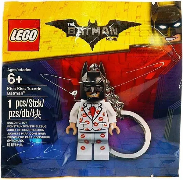 LEGO Batman Movie Kiss Kiss Tuxedo Batman Keychain Polybags 5004928