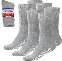 Debra Weitzner Non-Binding Loose Fit Sock Non-Slip Diabetic Socks for Men and Women