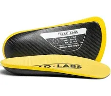 Dash Short Insoles | Carbon Fiber Arch Support by Tread Labs - Men 14-14.5 || EU 47.5-48.5 / High - Tread Labs