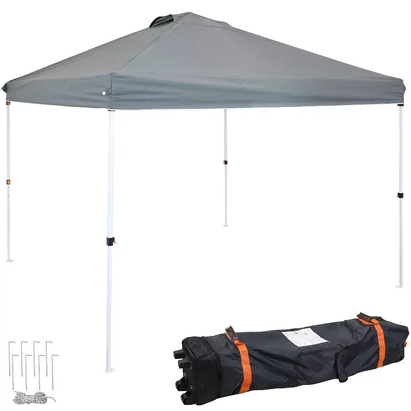 Sunnydaze 10' X 10' Pop-up Canopy With Rolling Carry Bag