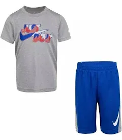 Boys 4-7 Nike Dri-FIT Just Do It. Tee & Shorts Set