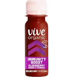 Vive Organic Ginger & Turmeric Immunity Boost Shot