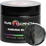 Eye Candy Mica Powder Pigment Samurai Black (50g) Multipurpose DIY Arts and Crafts Additive | Woodworking, Epoxy, Resin, Natural Bath Bombs, Paint,