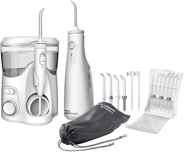 Waterpik Water Flosser Ultra Plus and Cordless Select Combo Pack