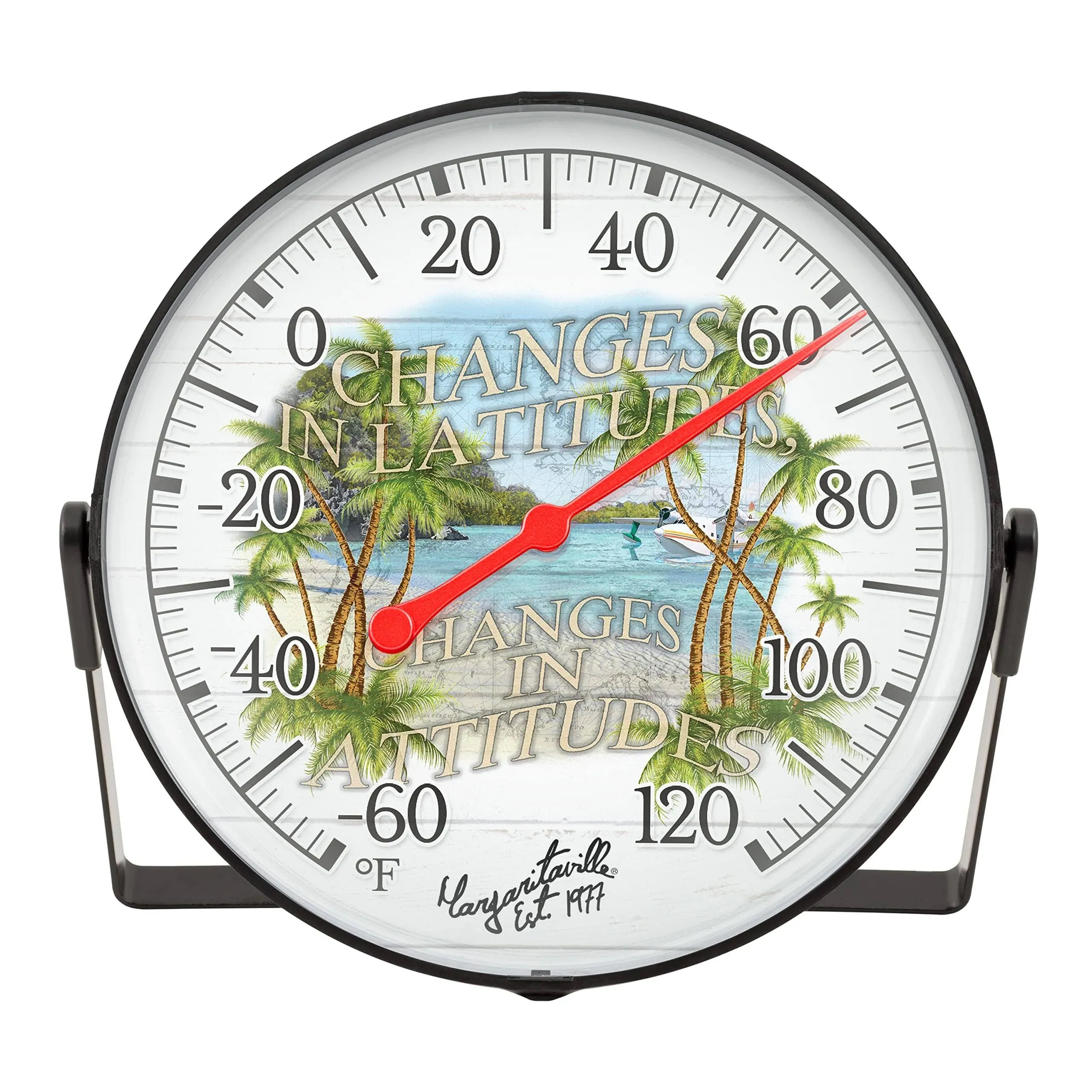 LaCrosse Technology 104-1512MV 5 inch Margaritaville Bracket Thermometer