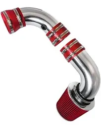 BCP RED 96-05 S-10/Blazer/Ji<wbr/>mmy 4.3L V6 Cold Air Intake Induction Kit + Filter