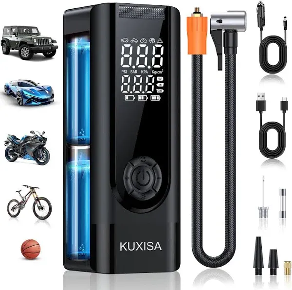 KUXISA Tire Inflator Portable Air Compressor