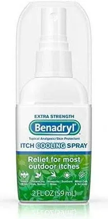 Benadryl Extra Strength Cooling Spray Itch Relief