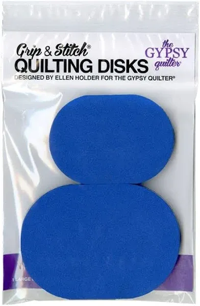 Grip &amp; Stitch Quilting Disks by Ellen Holder for The Gypsy Quilter