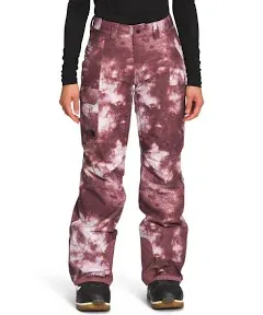 THE NORTH FACE Women's Freedom Insulated Pant (Standard and Plus Size) - Regular, Wild Ginger Snow Dye Print, X-Large Regular