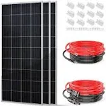 Rich Solar 3 Panel Solar Kit | 600 Watt | 3 High-Efficiency Monocrysta