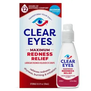 Clear Eyes Maximum Redness Relief Eye Drops, 0.5 oz | CVS