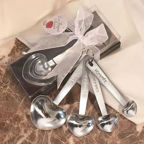 Fashioncraft Heart Shaped Measuring Spoons