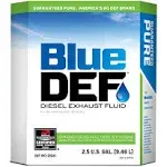 Bluedef Diesel Exhaust Fluid Synthetic & Deionized Water 2.5 Gallon Jug (6 Pack)