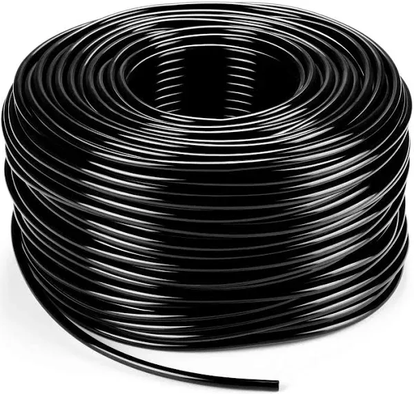 High-Pressure 200ft 1/4&#034; Drip Irrigation Hose - Efficient Garden Irrigation Tool