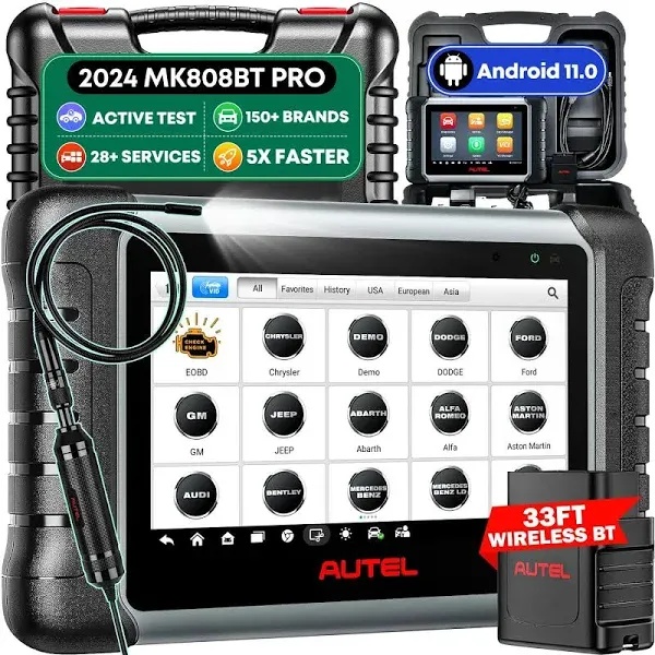 Autel MaxiPRO MP900BT / MP900Z-BT Diagnostic Scanner 2024 Newly Released, ECU Coding, Upgrade of MP808BT, MP900-BT + MV108S + BT506