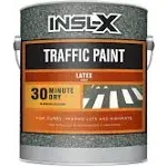 INSL-X TP322409A-01 Acrylic Latex Traffic Paint, 1 Gallon, Yellow