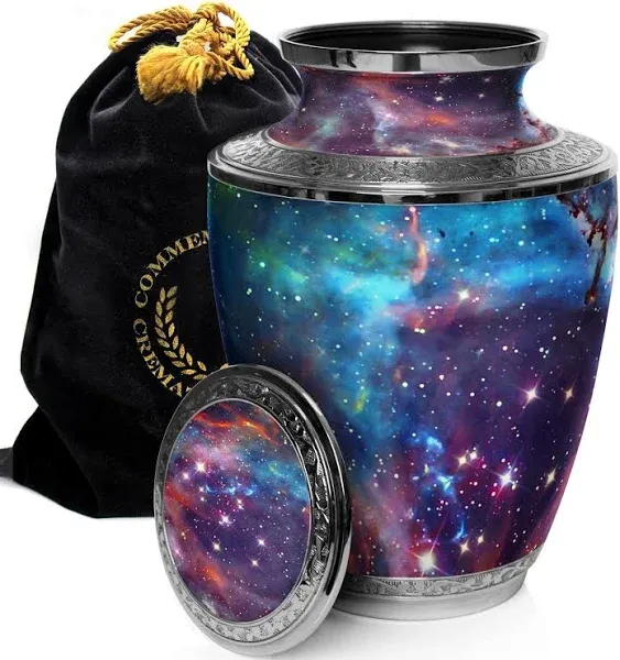 Cosmic Galaxy Cremation Urn, Cremation Urns Adult, Urns for Human Ashes  | eBay