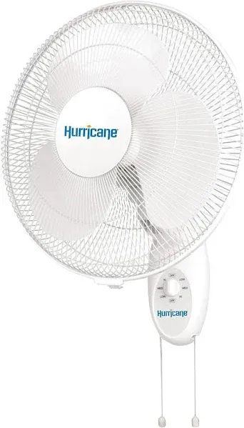 Hurricane Supreme Oscillating Wall Mount Fan