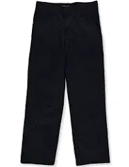 French Toast Boys' Relaxed-Fit Twill Adjustable-Waist Pants