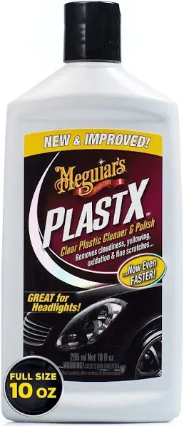 Meguiar's PlastX Plastic Cleaner & Polish - 10 oz. Bottle