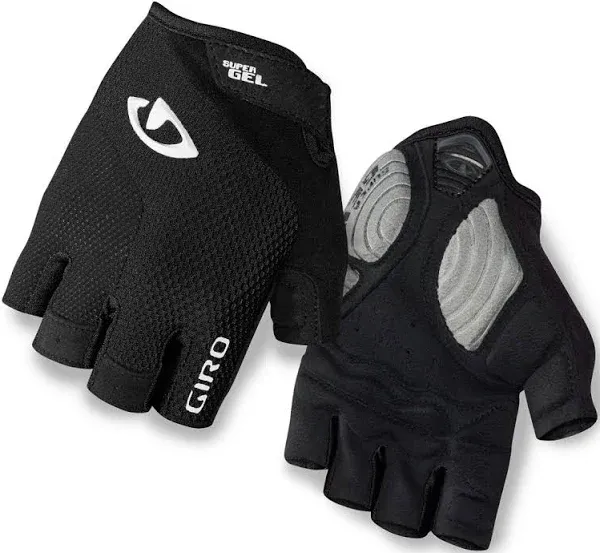 Giro Strada Massa Supergel Women&#039;s Cycling Gloves, Black, Small