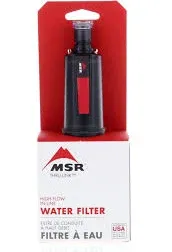 New MSR Home Emergency Water Filter with Thru-Link Up 1,000-liter Use Capacity