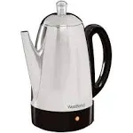 West Bend 54159 12-Cup Stainless Steel Percolator