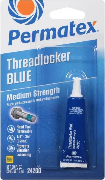 PERMATEX 6Ml Med Blu Threadlocker