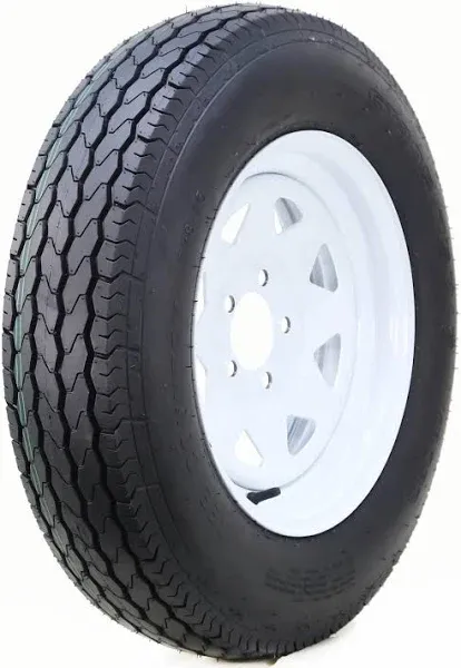 Free Country Trailer Tire Wheel Assembly St205/75d15 6-Ply C 101l 5 Lug on 4.5 inch PCD